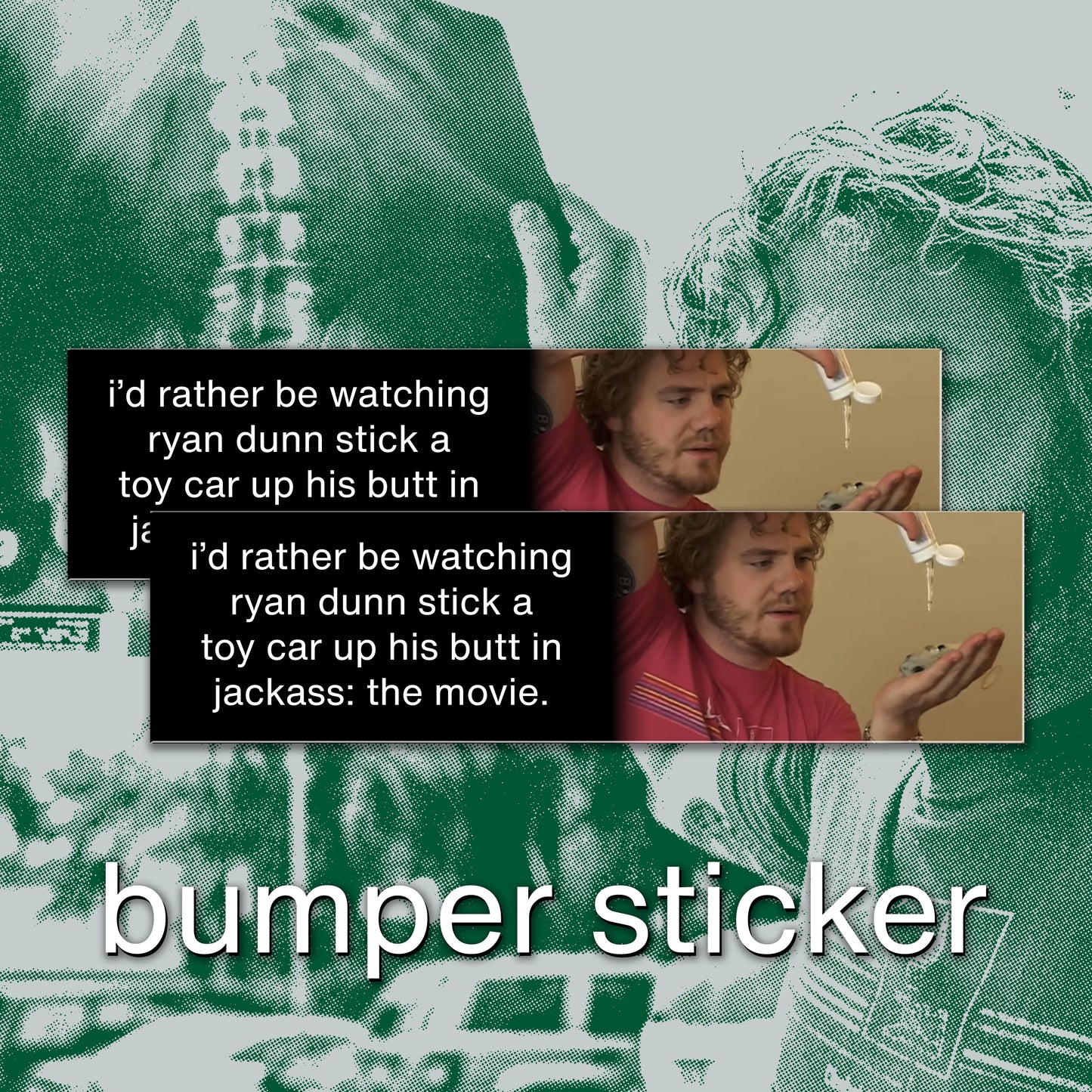 x-ray bumper sticker