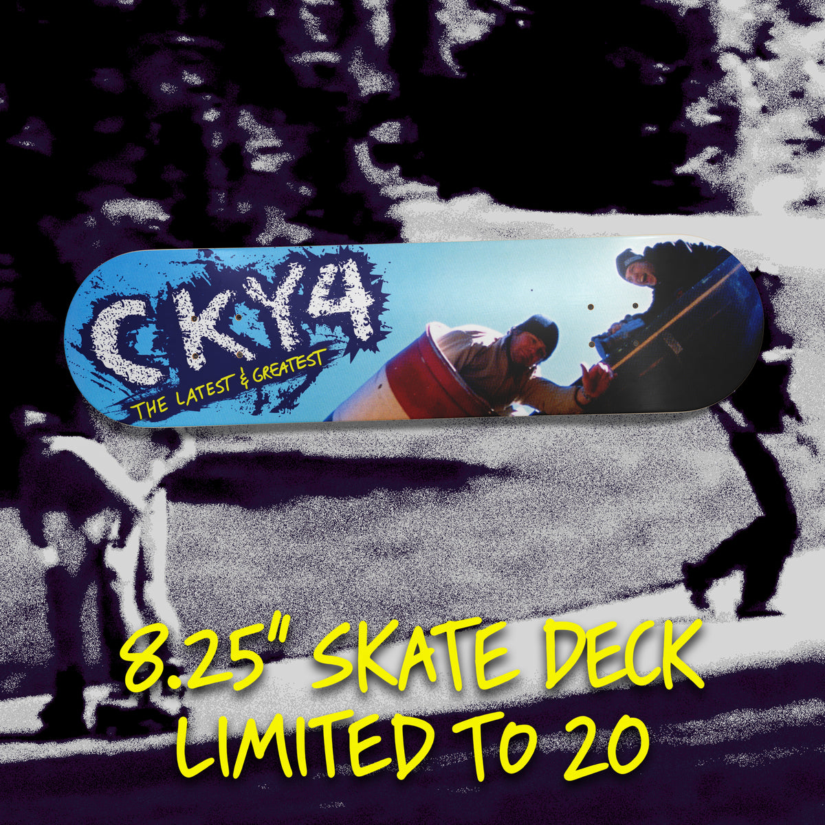 the latest & greatest skate deck *pre-order*
