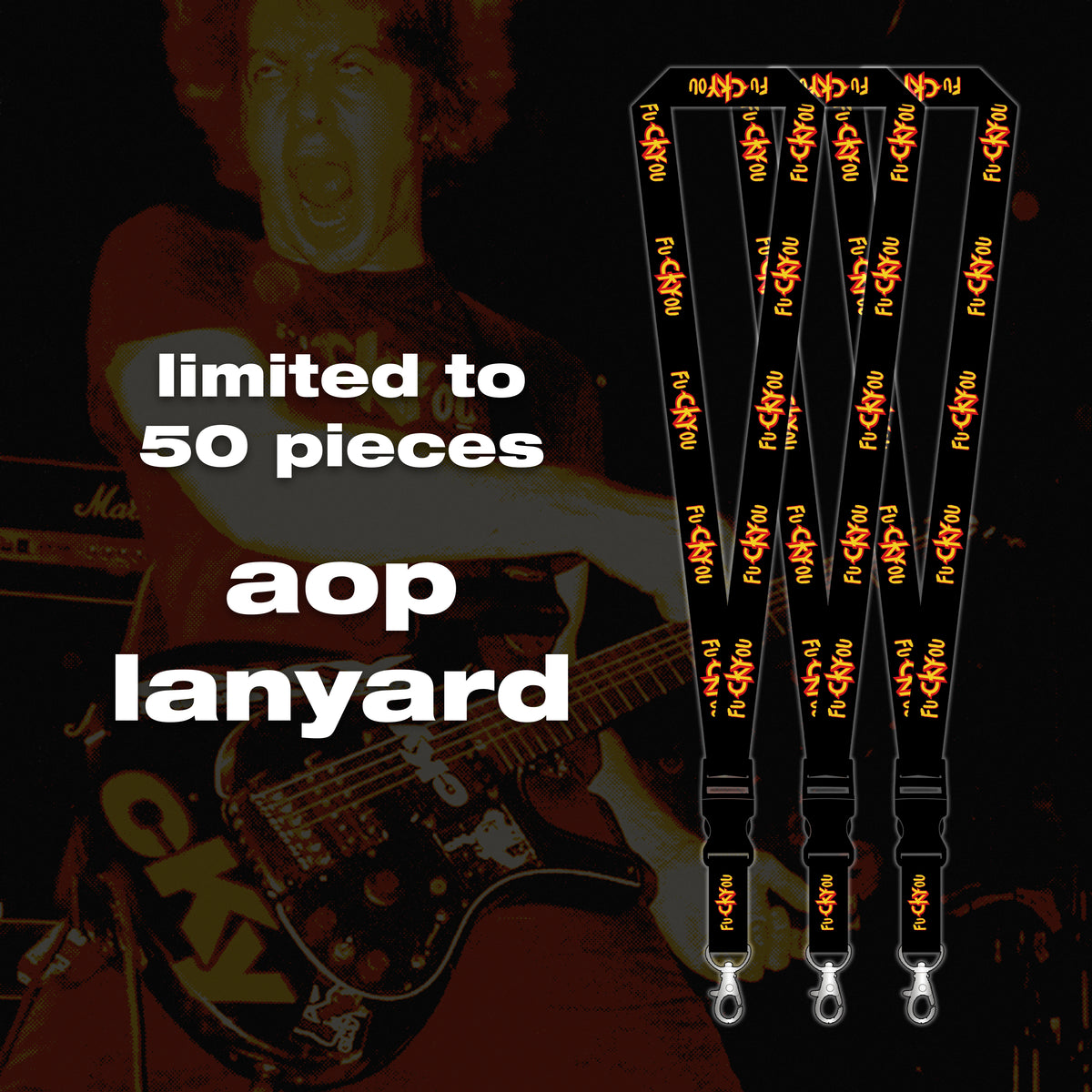 f**k you lanyard *pre-order*
