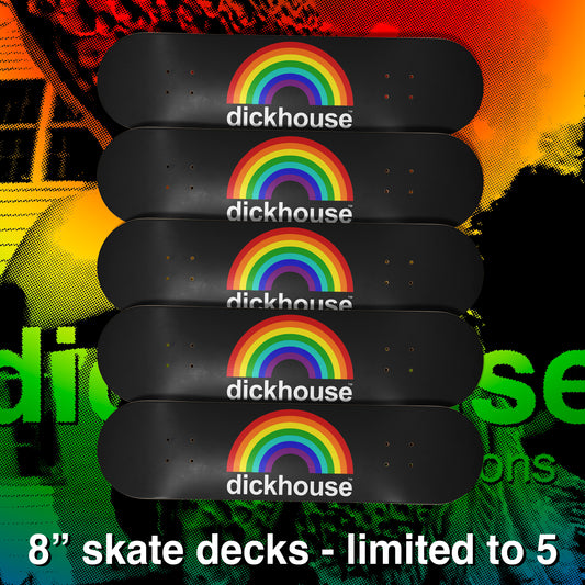house of dick 8" skate deck *pre-order*