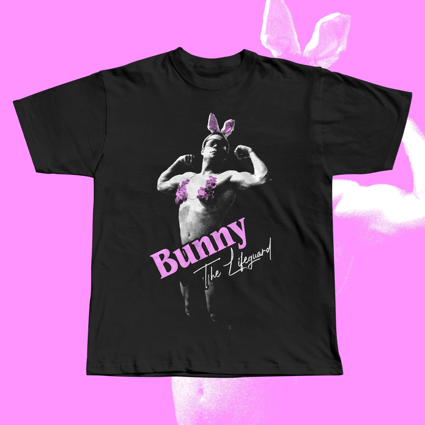 bunny the lifeguard t-shirt