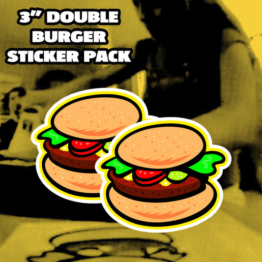 burger sticker