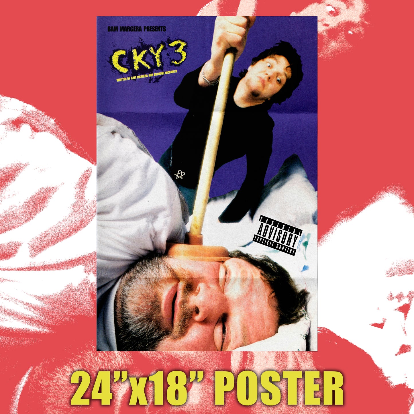 plunger 24" x 18" poster *pre-order*