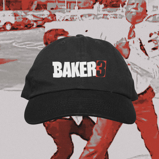 the third embroidered dad hat *pre-order*