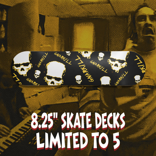 yellow skulls skate deck *pre-order*