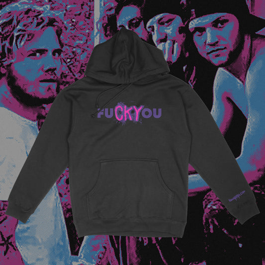 f you (pink/purp) hoodie *pre-order*