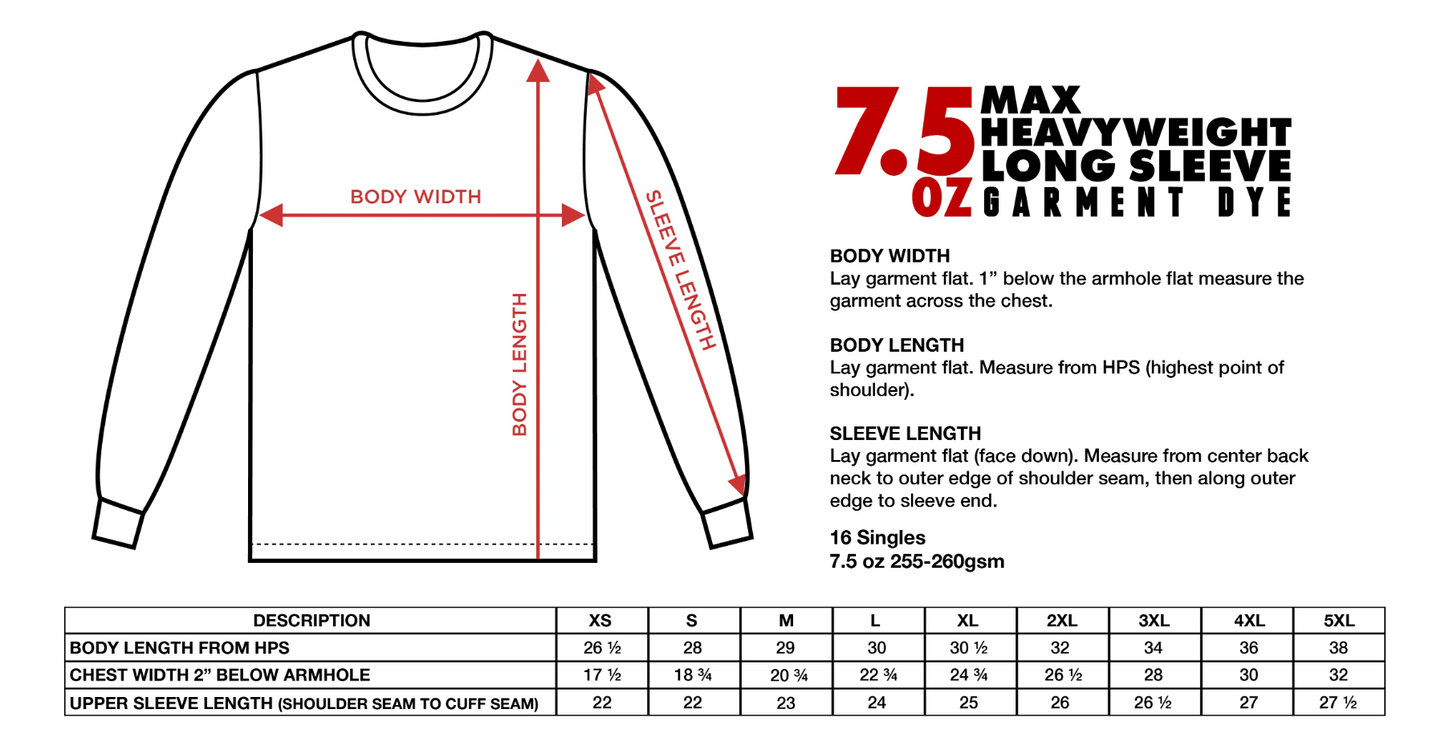 slap long sleeve shirt *pre-order*