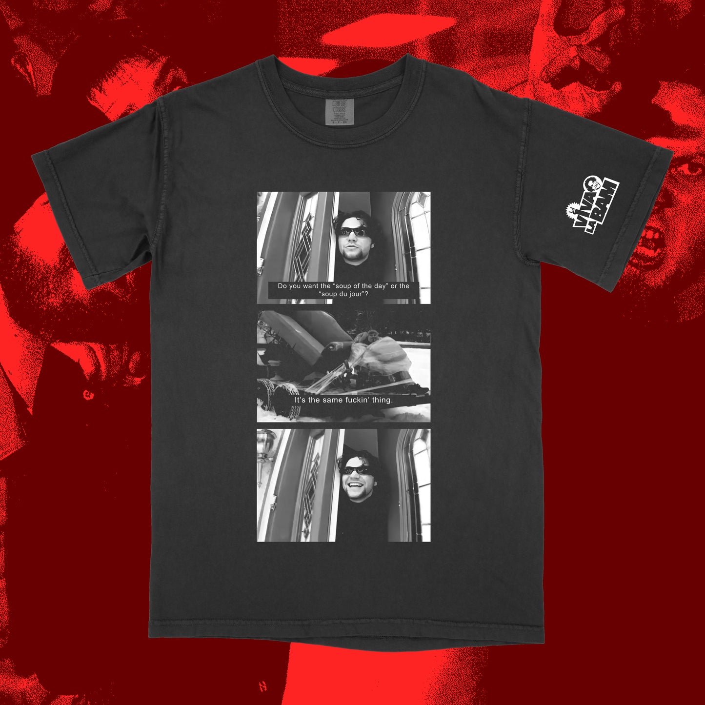 soup de jour t-shirt