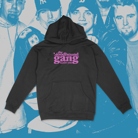 hates you hoodie (pink print) *pre-order*