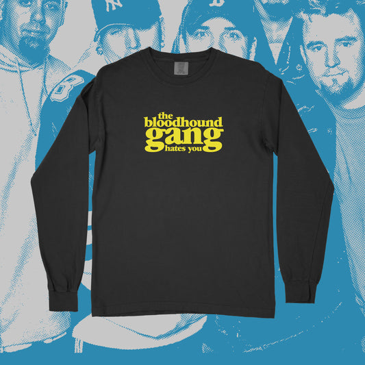 hates you long-sleeve (yellow print) *pre-order*