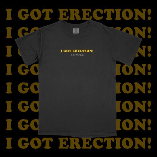 erection t-shirt