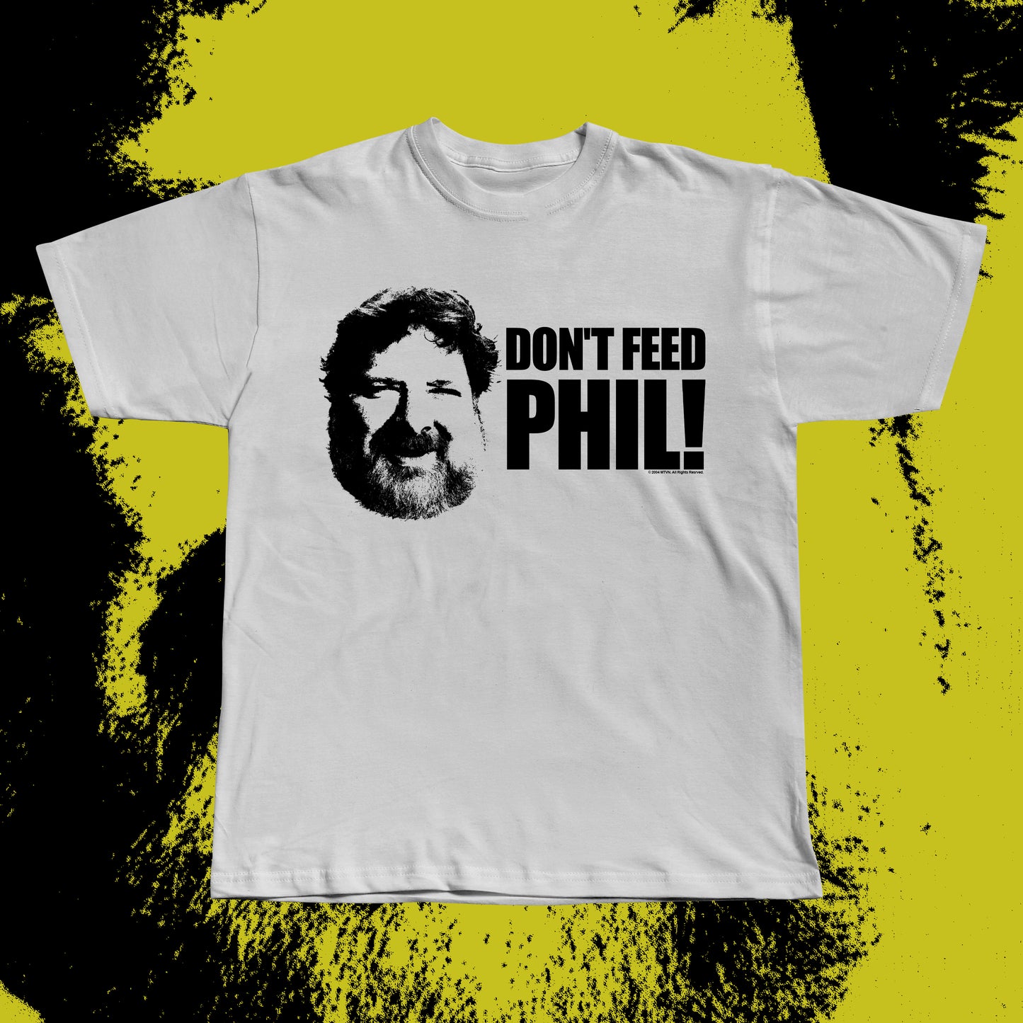 don't feed phil t-shirt