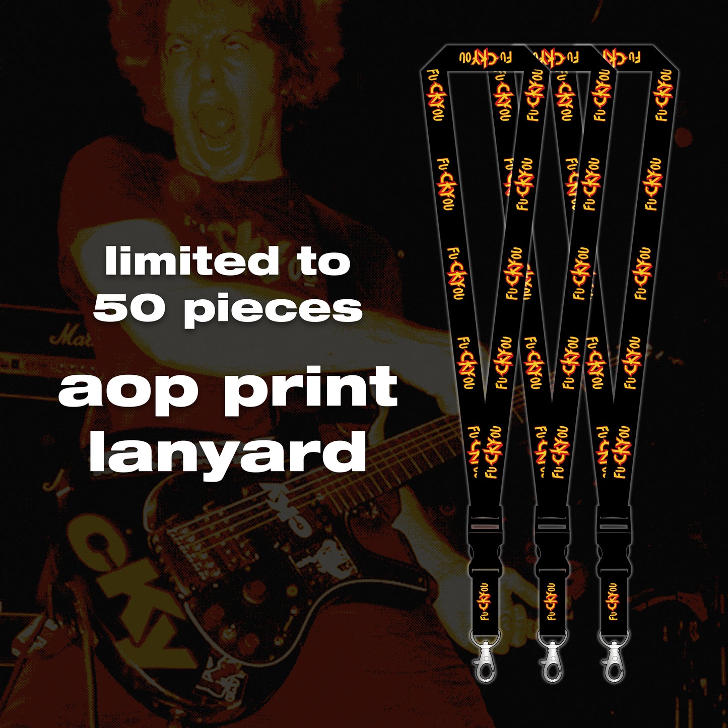 f**k you lanyard *pre-order*