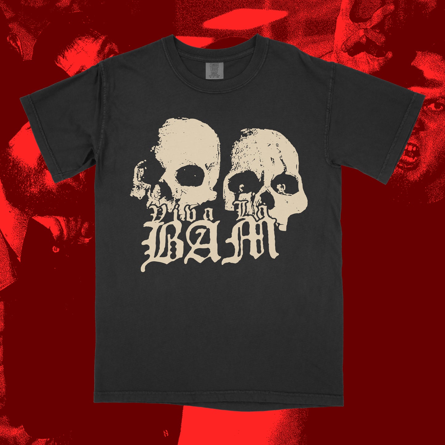 viva skull repro t-shirt