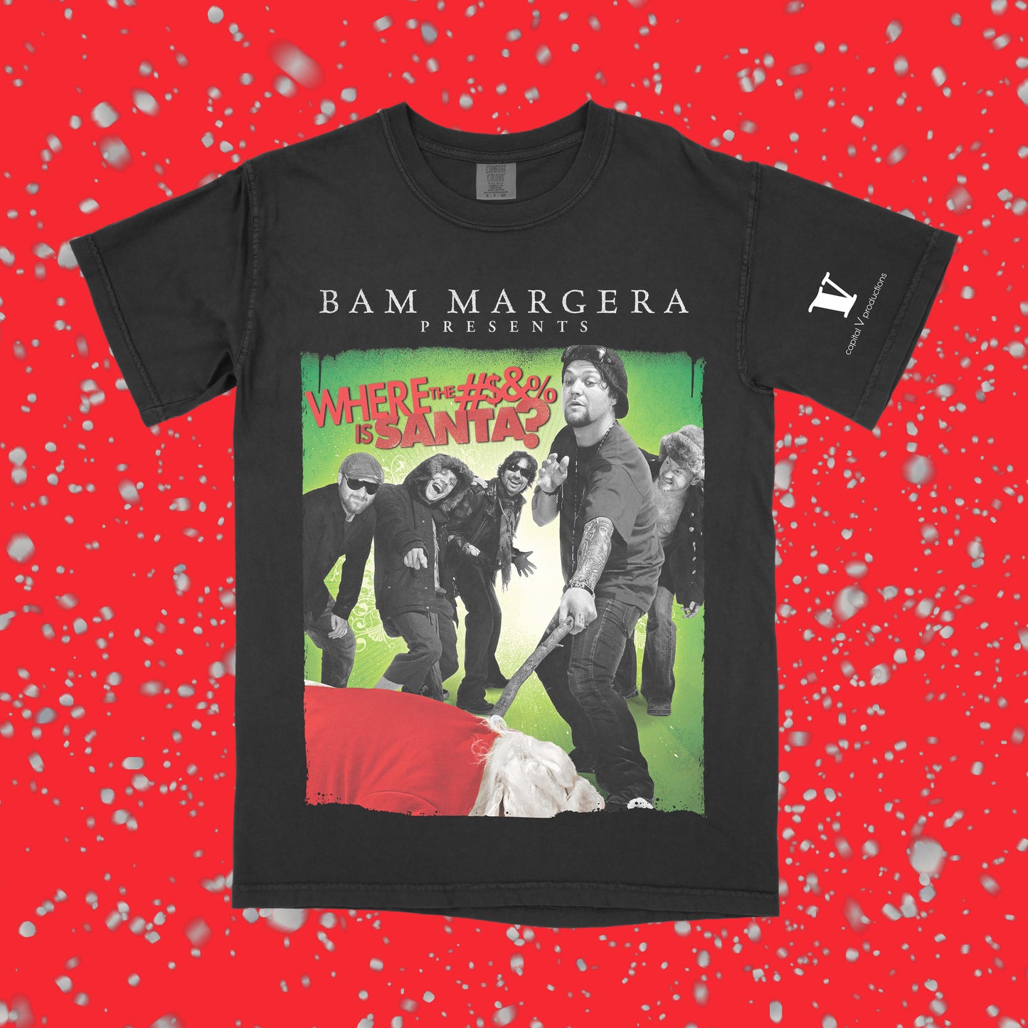 where is santa?! t-shirt